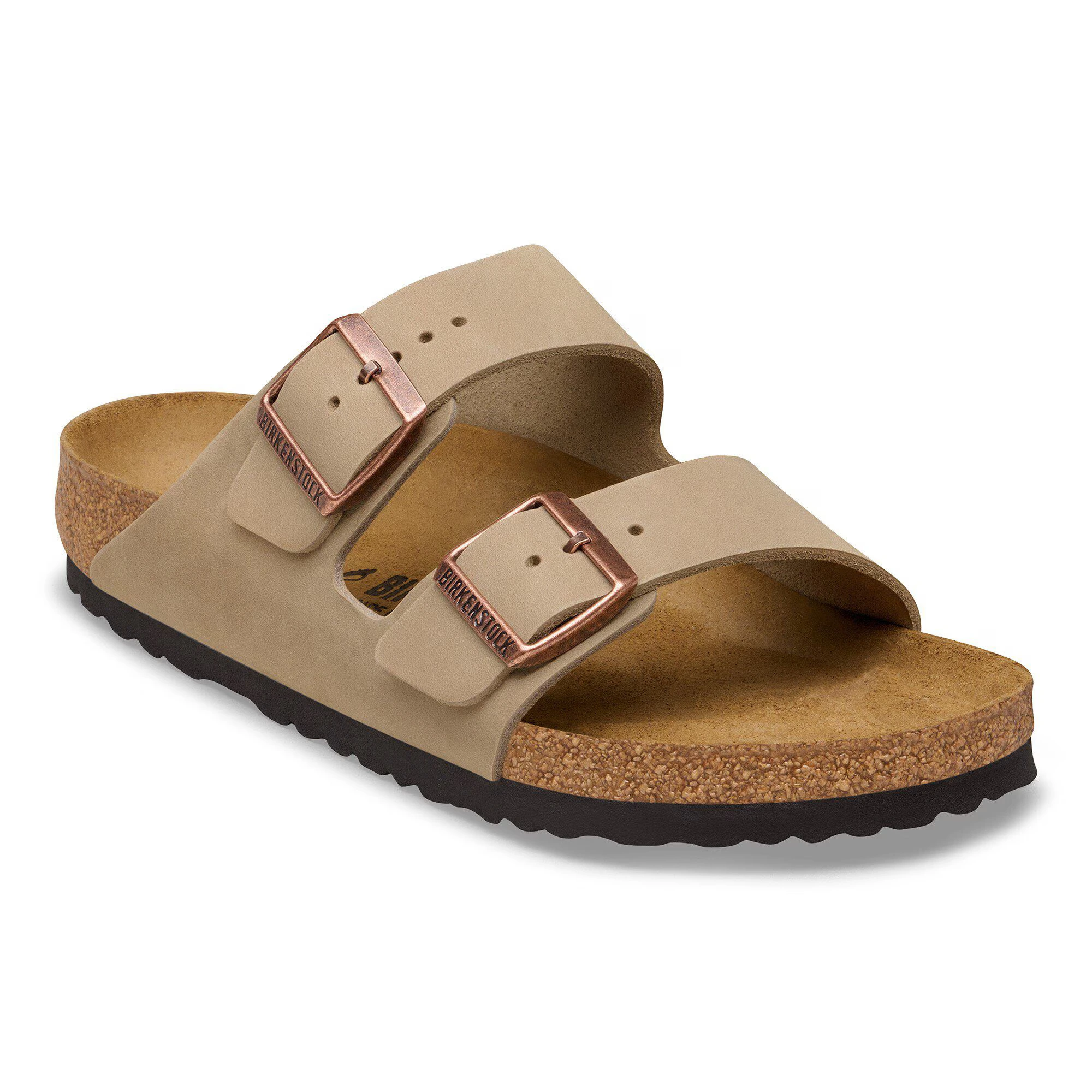 BIRKENSTOCK Arizona Tobacco Brown Oiled Leather + Soft insole Regular Fit Str. 36