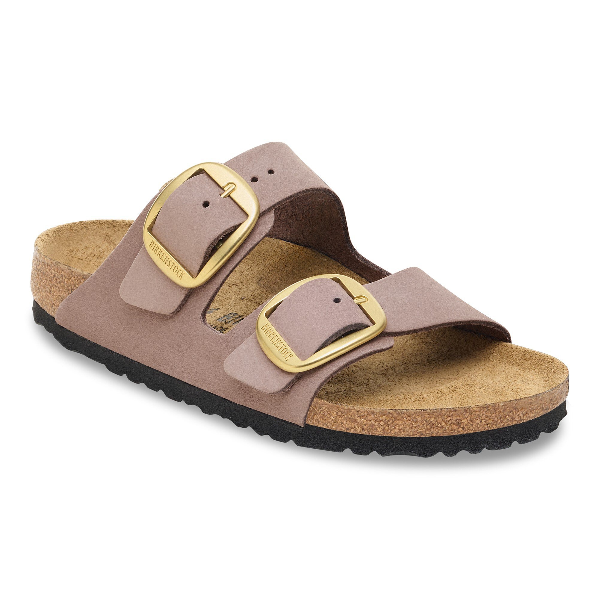 BIRKENSTOCK Arizona Big Buckle Faded purple nubuch Leather Narrow Fit Str. 37