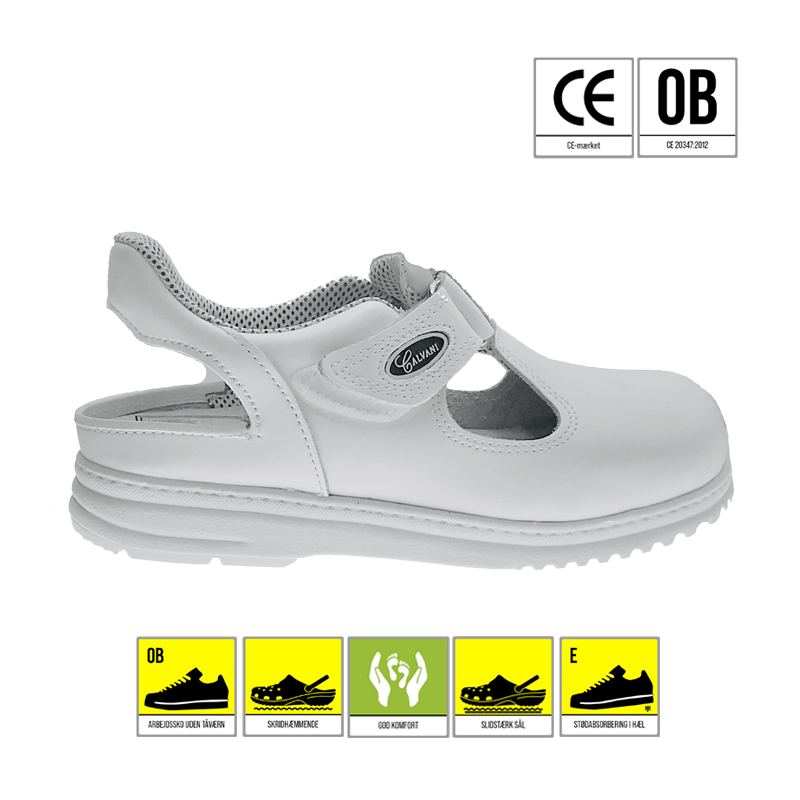 105233 2 Calvani hvid arbejdssko koekkensko traesko klikniksko fra reporto