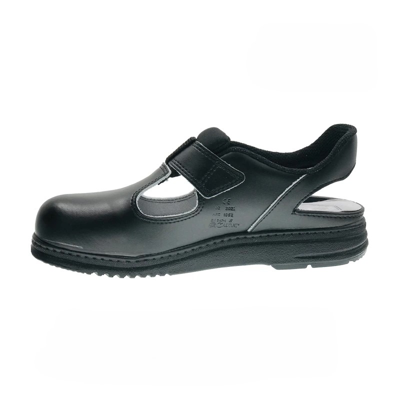 105293 3 Calvani sort arbejdssko koekkensko traesko klikniksko