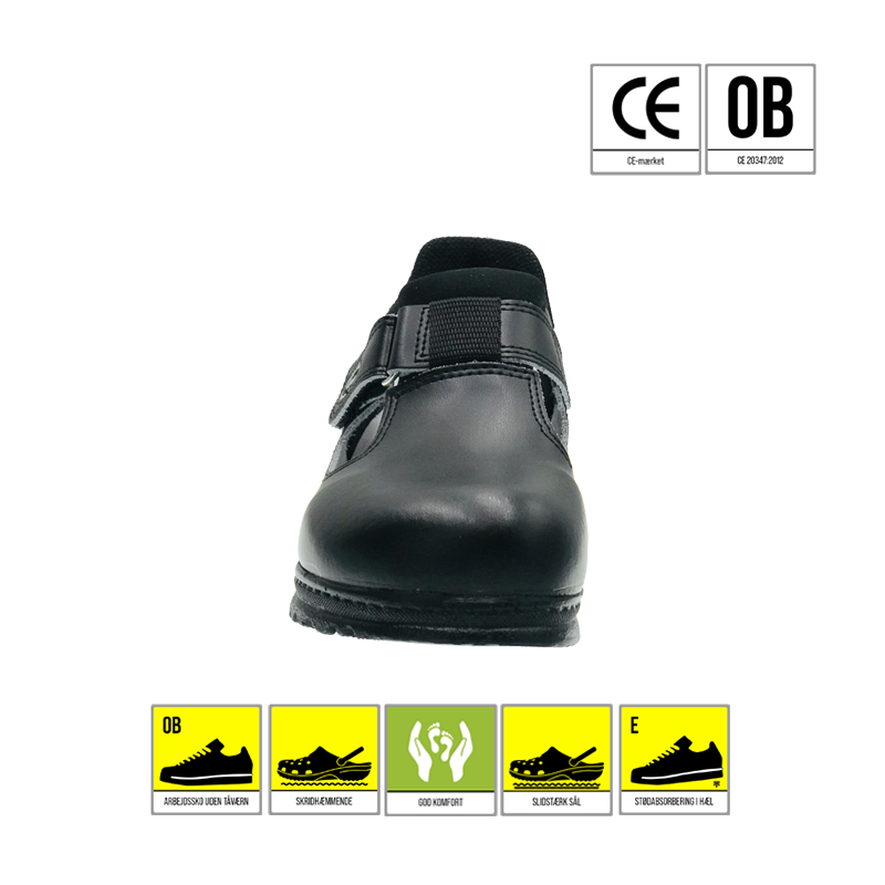 105293 4 Calvani sort arbejdssko koekkensko traesko klikniksko fra reporto