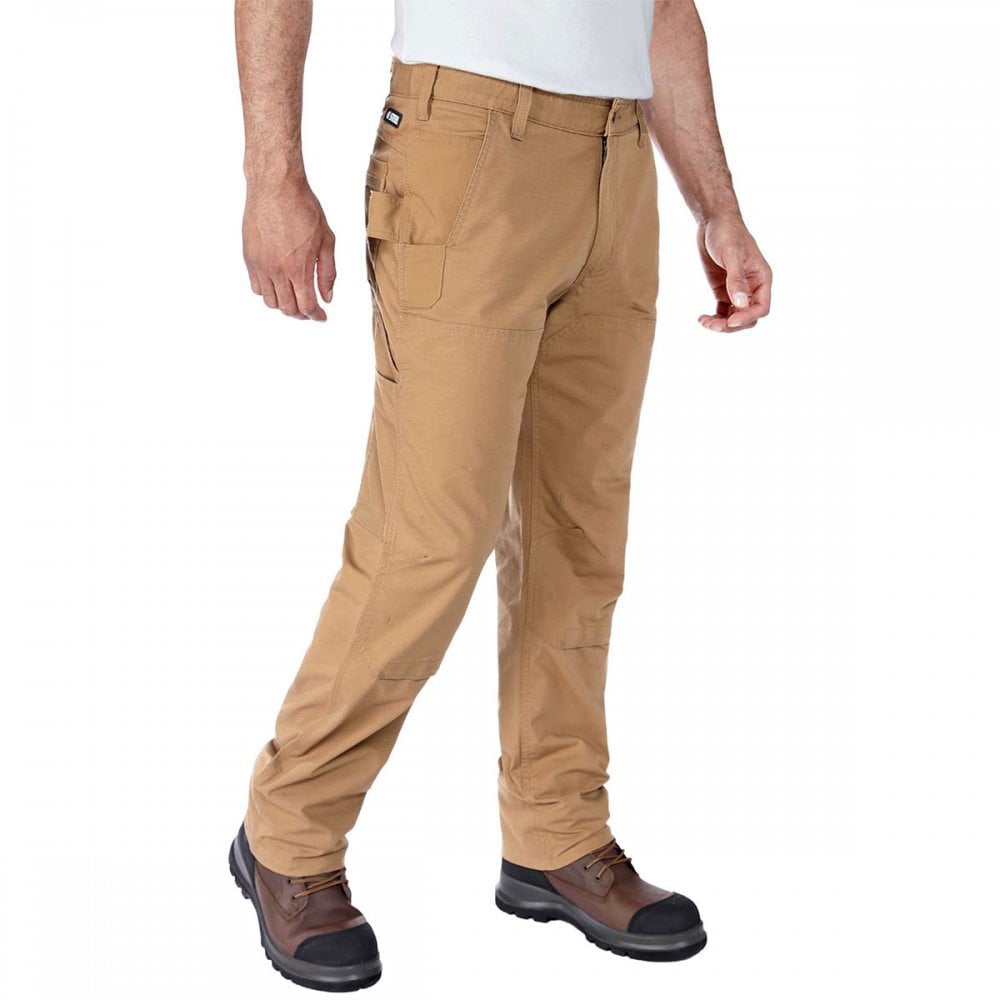 CARHARTT STEEL RUGGED UTILITY WORK PANT BROWN W38/L32