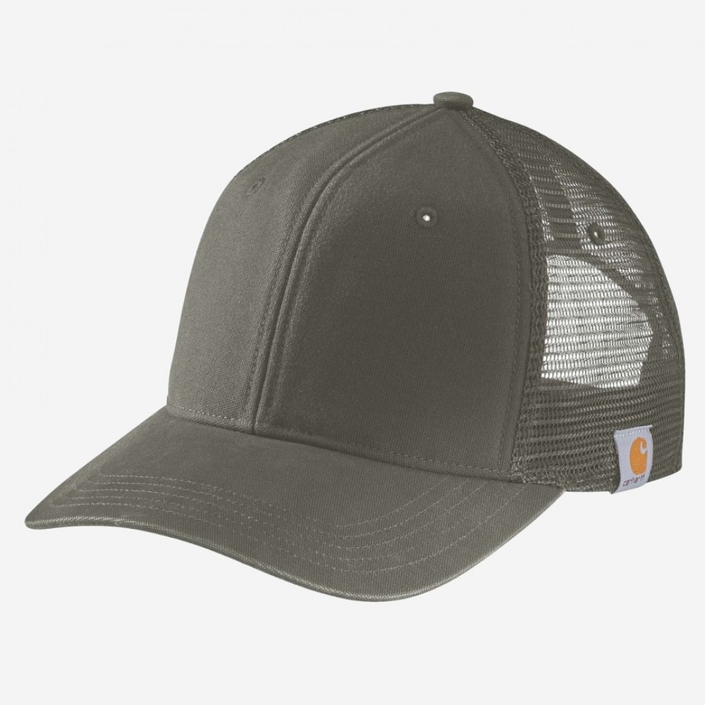 Carhartt Canvas Mesh Backcap Moss Green