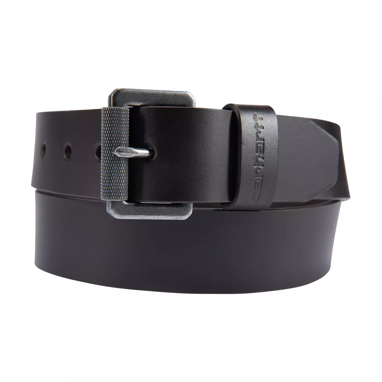 CARHARTT BRIDLE LEATHER ROLLER BUCKLE BELT DARK BROWN SIZE 38/115 cm