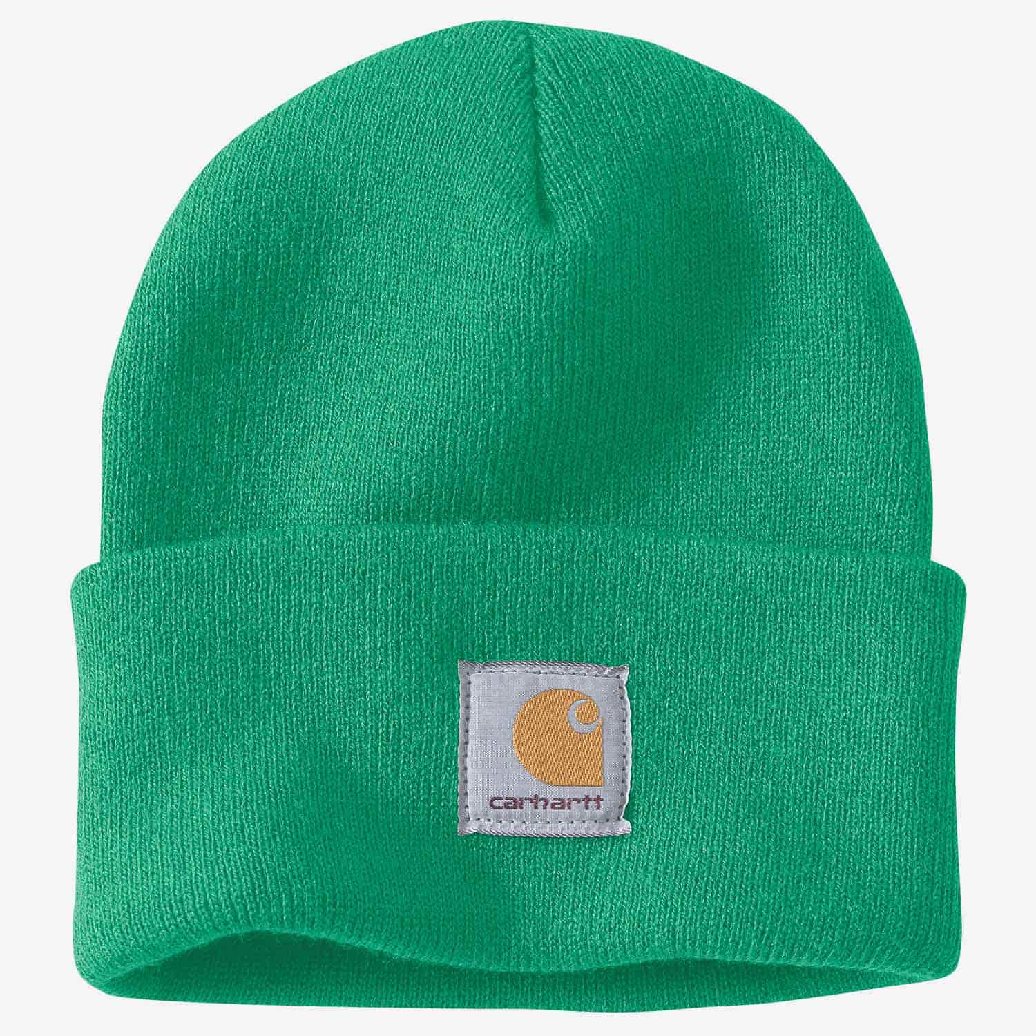 carhartt strikhue med logo groen A18 GB8 F