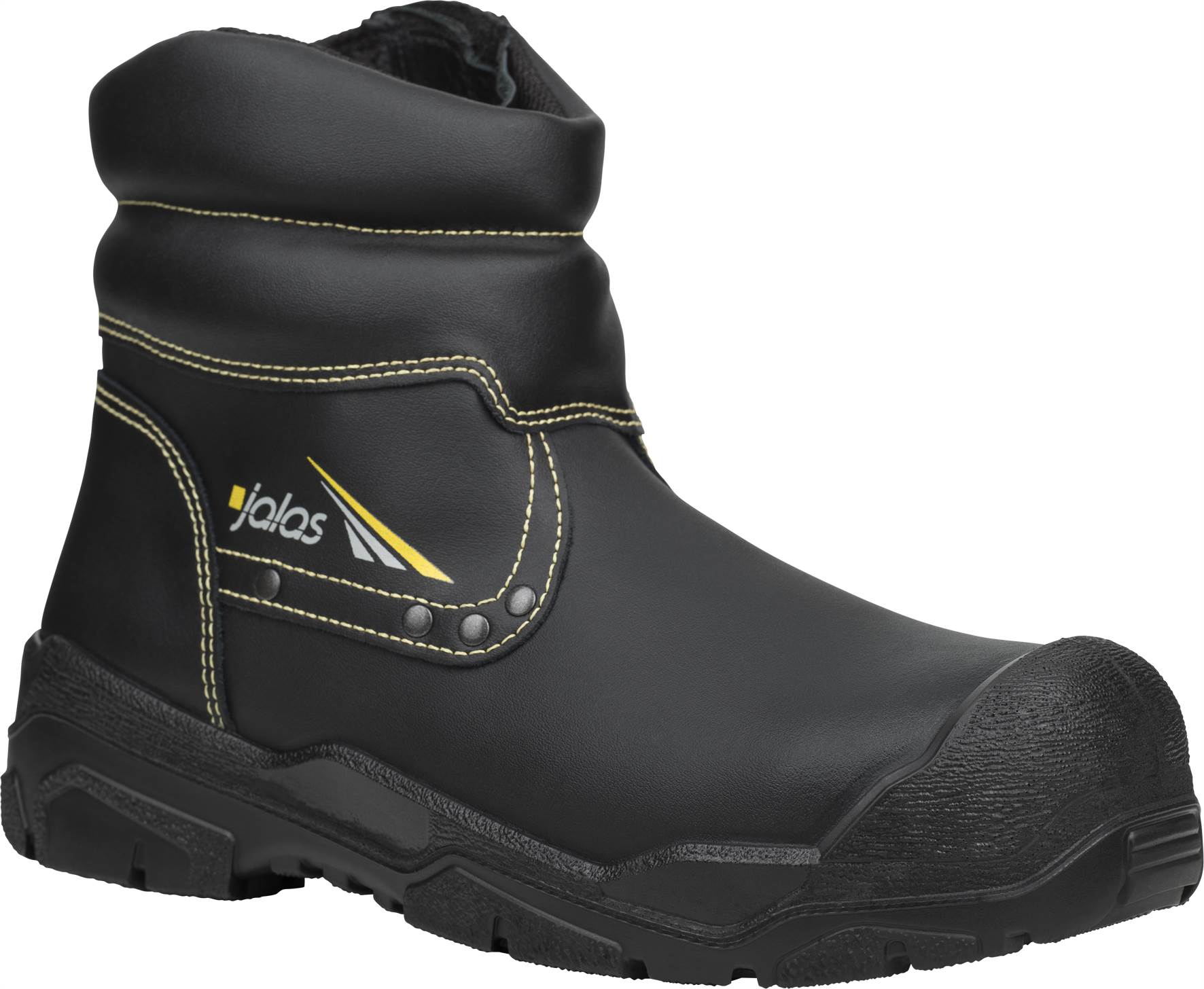 JALAS Gran Premio Svejse-sikkerhedsstøvle m/velcro og Thinsulate -foring EN ISO 20345-S3 SRC WG CI HRO HI Str. 46