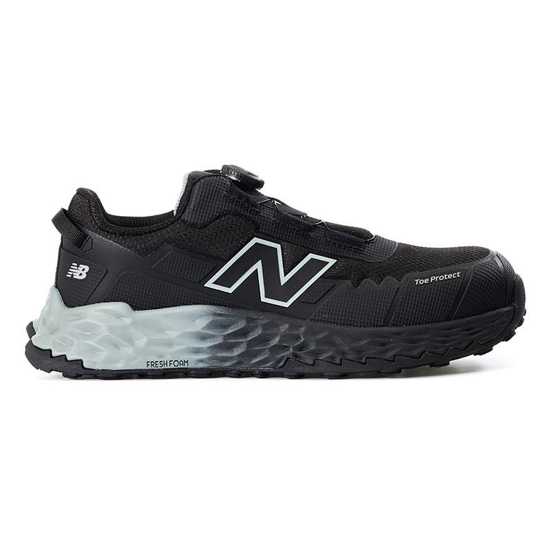 NEW BALANCE Cremorne Fresh Foam BOA Black/grey Sikkerhedssko m/wireluk EN ISO 20345:2022 S3L HRO FO SC SR ESD Str. 42½