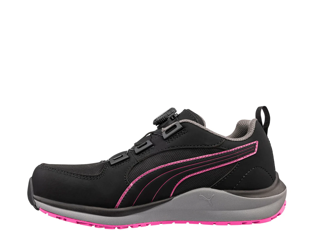 2 PUMA sikkerhedssko dame 642950 ASPIRE PINK DISC LOW