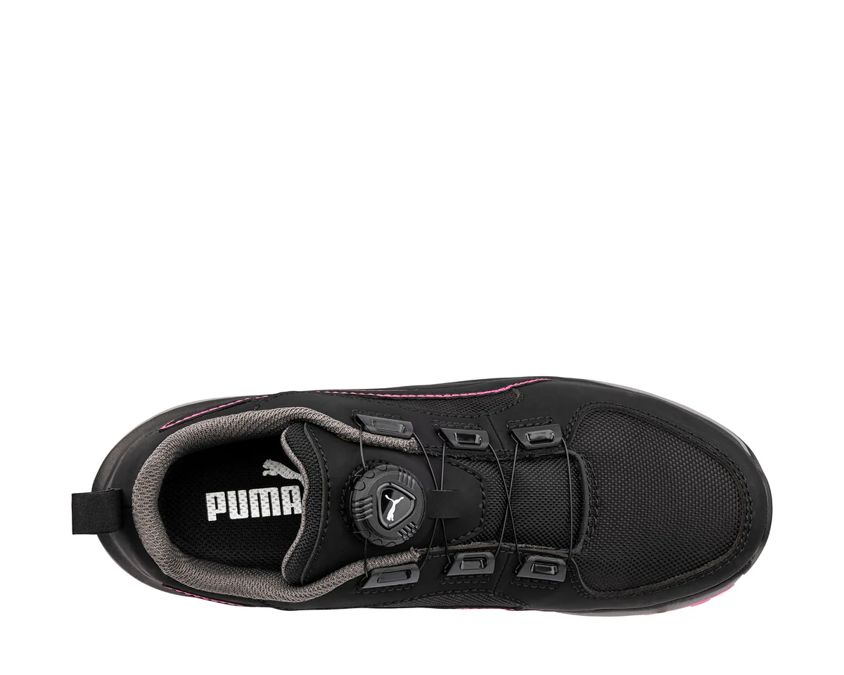 3 PUMA sikkerhedssko dame 642950 ASPIRE PINK DISC LOW