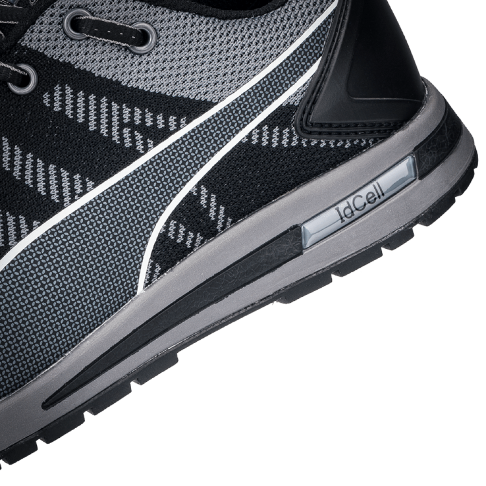 7 PUMA sikkerhedssko 643160 ELEVATE KNIT BLACK LOW