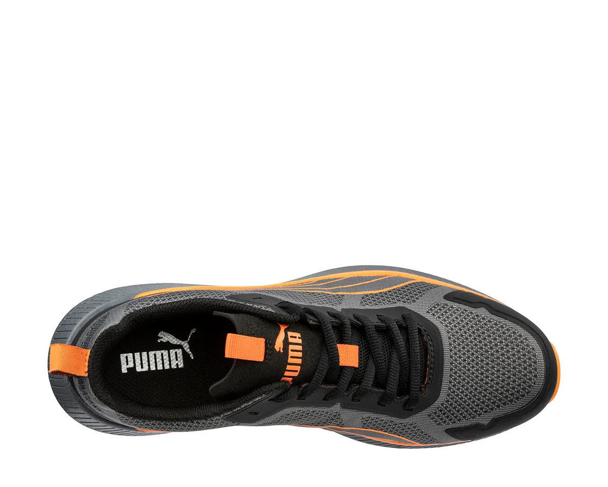 3 PUMA sikkerhedssko herre 645000 SLIDE GREY ORANGE LOW