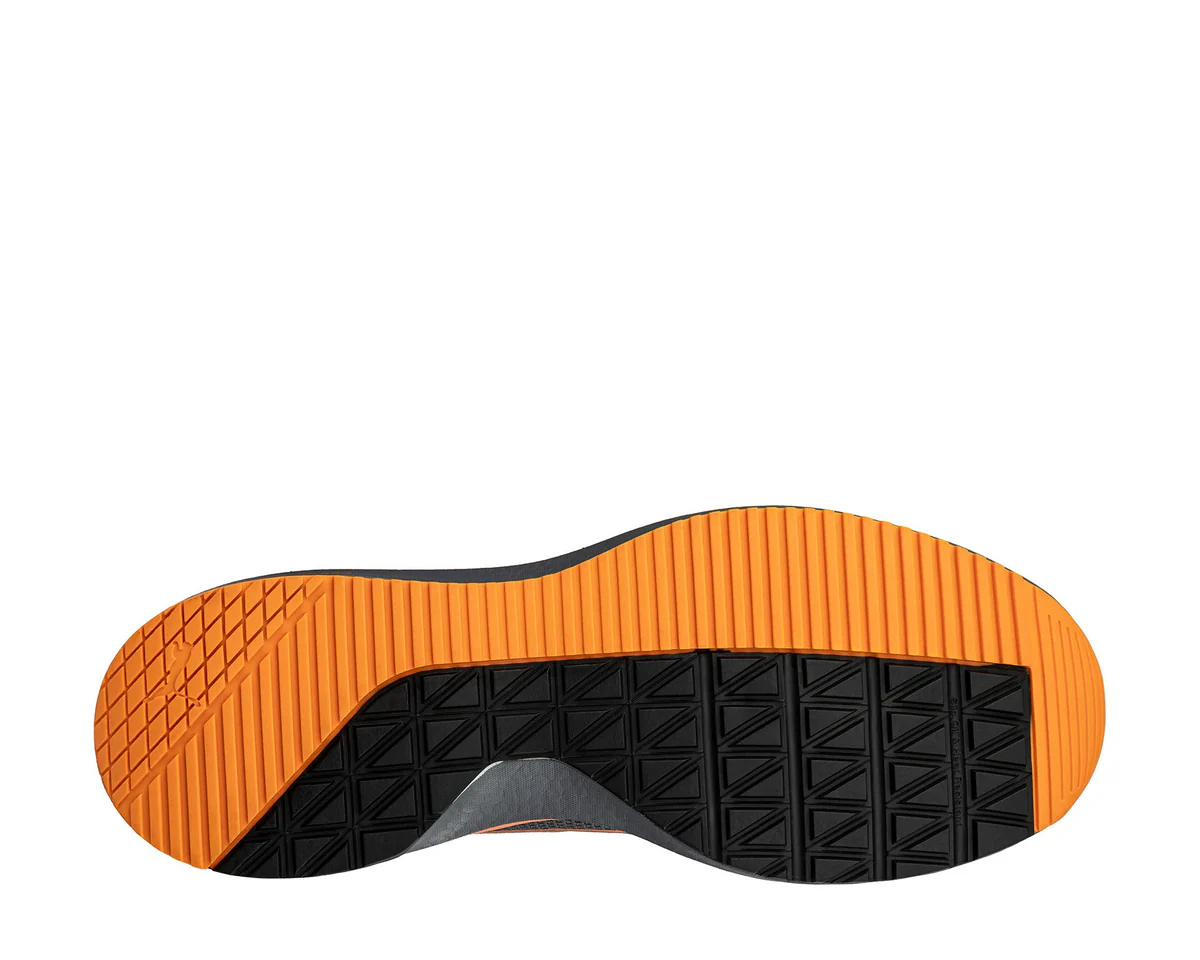 6 PUMA sikkerhedssko herre 645000 SLIDE GREY ORANGE LOW