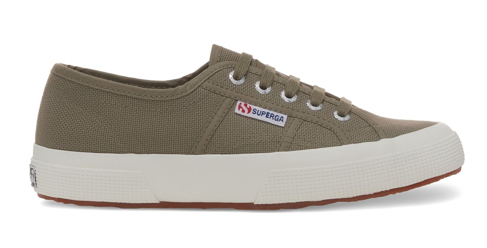 SUPERGA Cotu classic GREEN SAFARI canvas sneaker Str. 36
