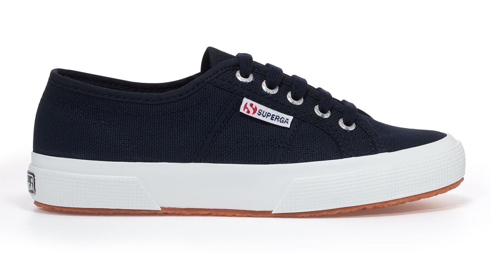 SUPERGA Cotu classic NAVY/WHITE canvas sneaker Str. 37