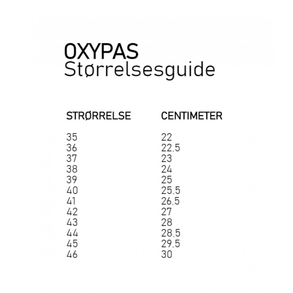 OXYPASColetteSortJobfritidsskoENISO203472012O1SRCESD-31