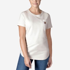 CARHARTT Midweight S/S Pocket Lys malt Womans t-shirt