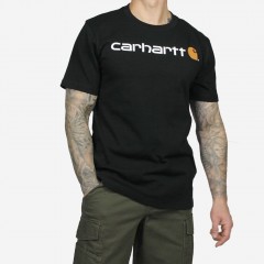 CARHARTT Black Core logo t-shirt m/korte ærmer