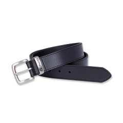 CARHARTT Jean belt full grain leather Black