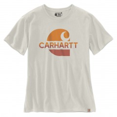 CARHARTT Lightweight S/S Graphic Lys Malt Womans T-shirt Str. L