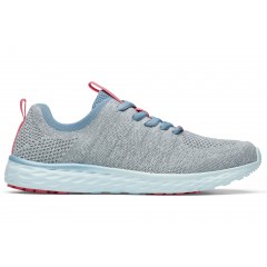 SHOES FOR CREWS® 22253 EVERLIGHT GRAY/BLUE/CORAL LADY JOB- & FRITIDSSKO