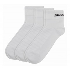 SKECHERS Basic Sock Quarter Hvid (3-pack)